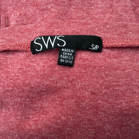 SWS Slightly Cropped Wide Neck Long-Sleeve Tee - Picture 2 of 7